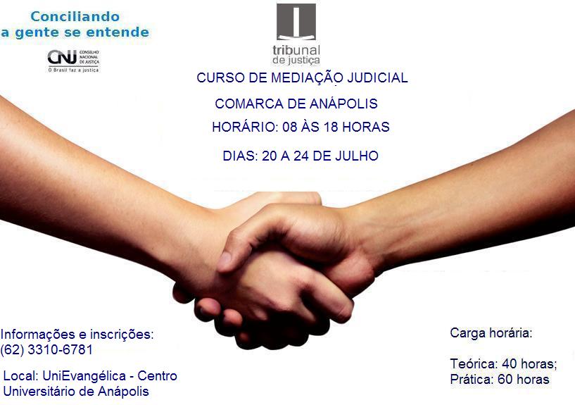 Folder Curso de Mediação