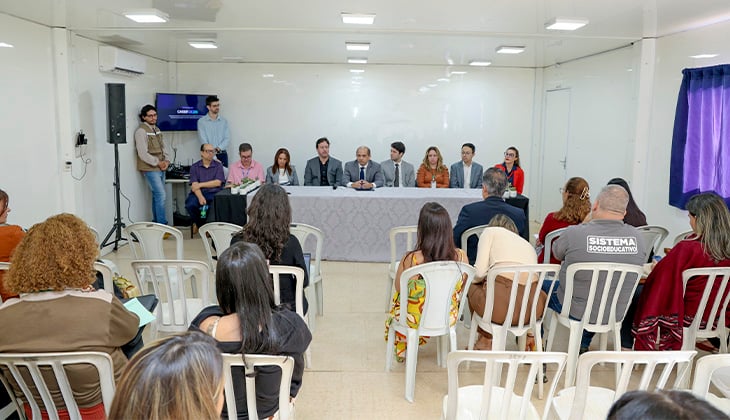 TJGO promove diálogo sobre saúde mental de adolescentes no sistema socioeducativo de Goiânia