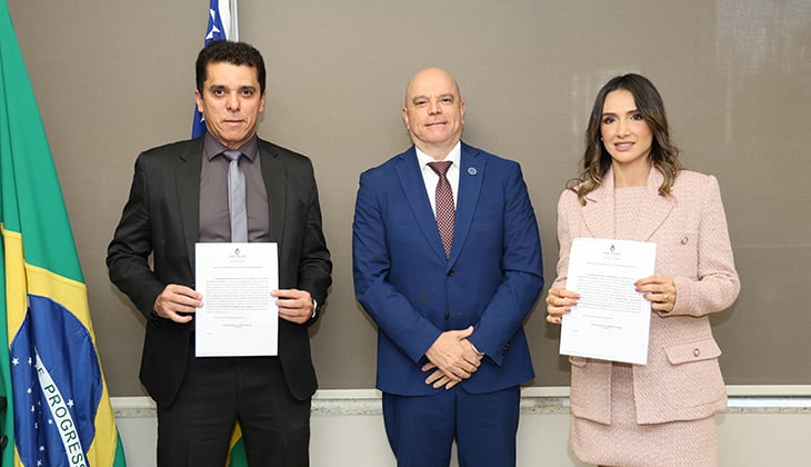 Magistrados tomam posse no TJGO após permuta com o Tribunal de Justiça do Rio Grande do Sul