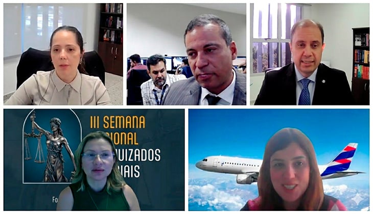 Webinários, debates técnicos e apresentação de propostas para aprimorar a tramitação de processos marcam programação da 3ª Semana dos Juizados Especiais
