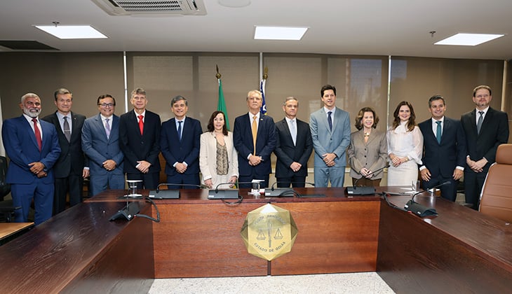 Desembargador Fabiano Abel de Aragão toma posse como 1º vice-presidente do TJGO
