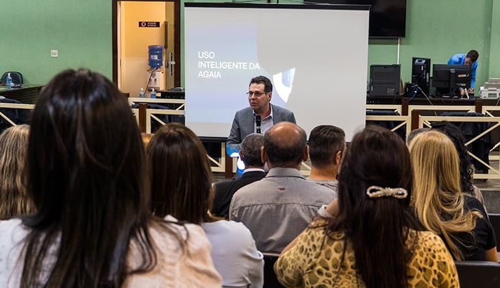 Uso inteligente da ferramenta Agaia: magistrados e servidores do fórum de Rio Verde participam de palestra sobre IA no Judiciário 