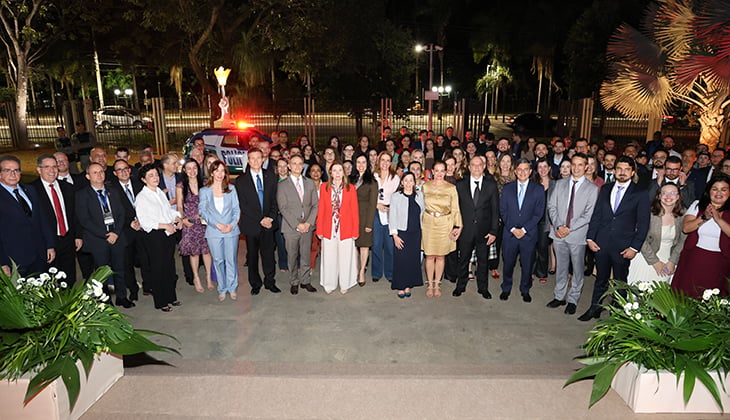Presidente do TJGO conduz solenidades em celebração aos 40 anos do Palácio da Justiça; inaugurada exposição e descerrada placa comemorativa