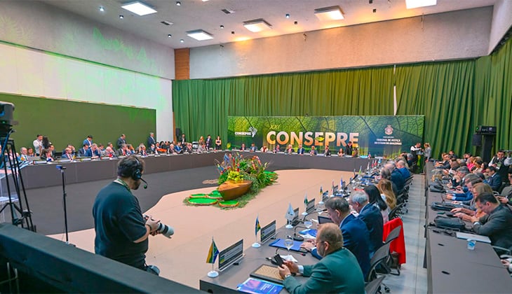 Leandro Crispim acompanha segundo dia do 21º Consepre, em Manaus