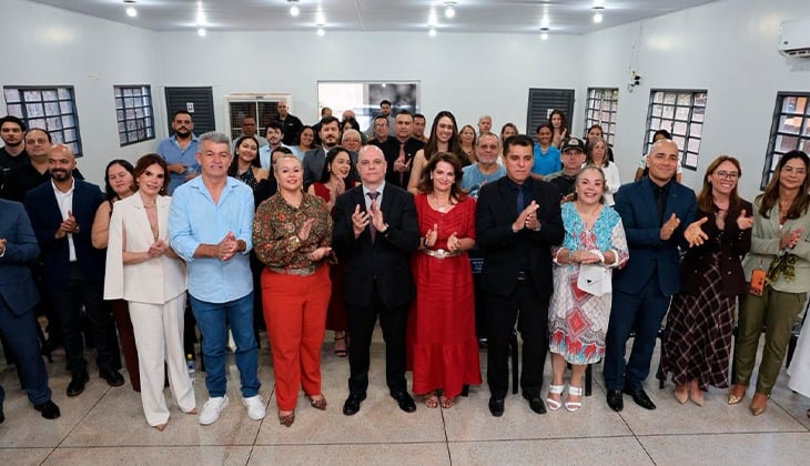 Ponto de Inclusão Digital é entregue em Aparecida do Rio Doce; estrutura foi inaugurada pelo presidente Leandro Crispim