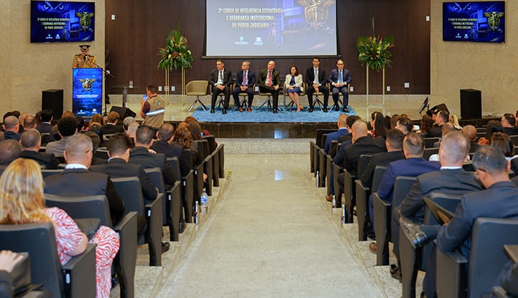 TJGO promove abertura magna do 2º Curso de Inteligência Estratégica e Segurança Institucional para o Judiciário
