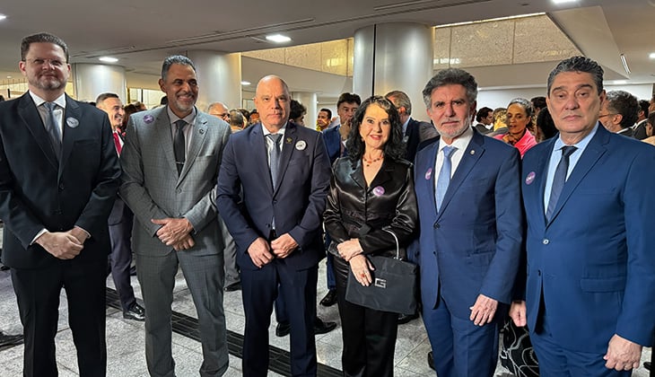 Corregedor-geral prestigia posse de novo conselheiro do CNJ para fortalecer relações institucionais