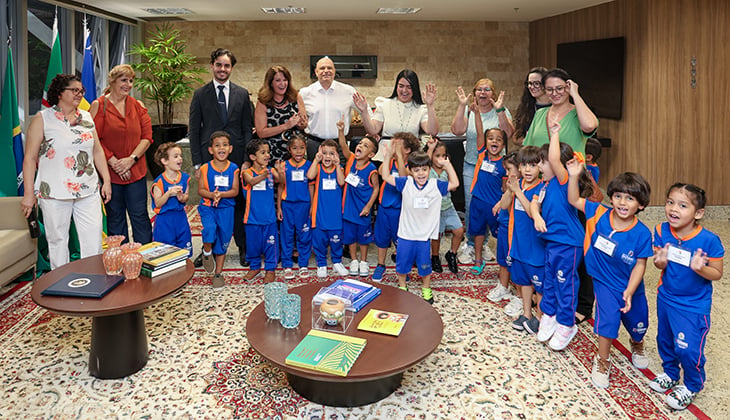 ‘Cuidar, Brincar e Proteger’: TJGO promove programação lúdica para crianças de Centros Municipais de Educação Infantil de Goiânia
