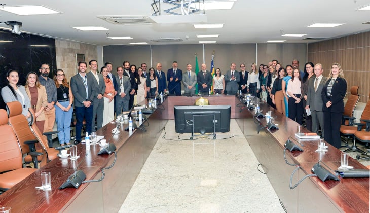 Leandro Crispim reúne equipe administrativa do TJGO e destaca gratidão, união e compromisso com a excelência do Judiciário